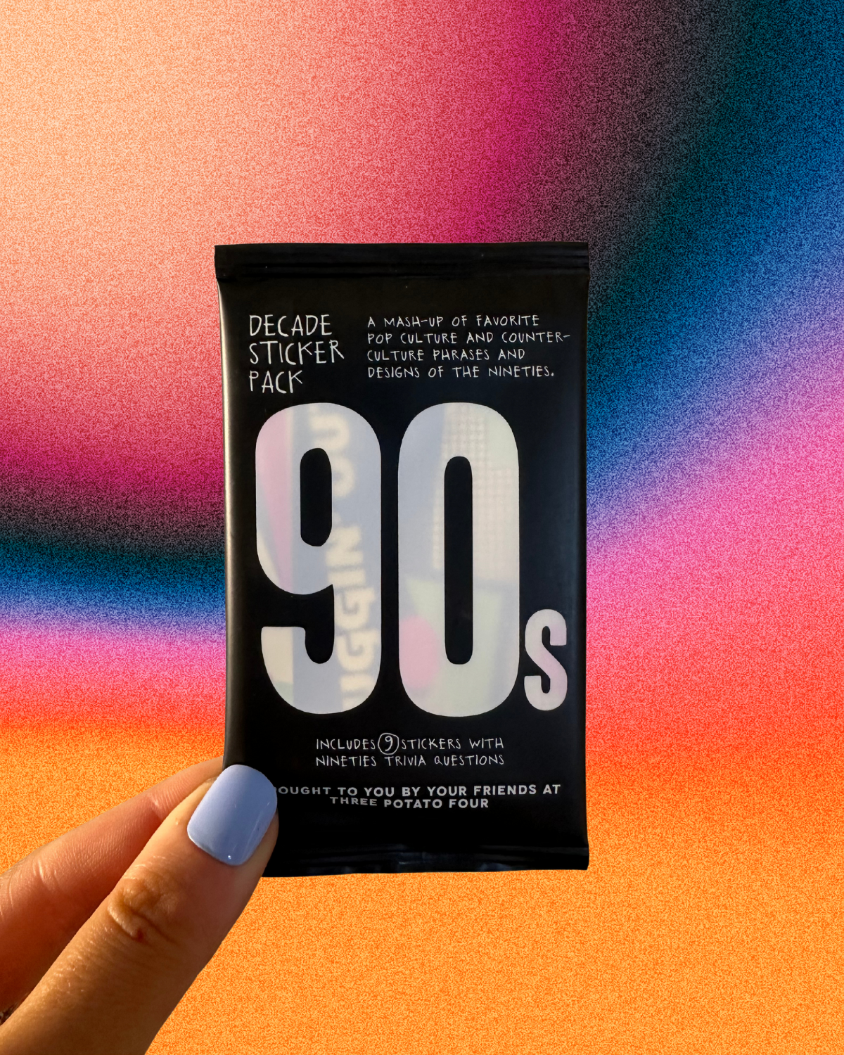 Vintage Decade Sticker Packs
