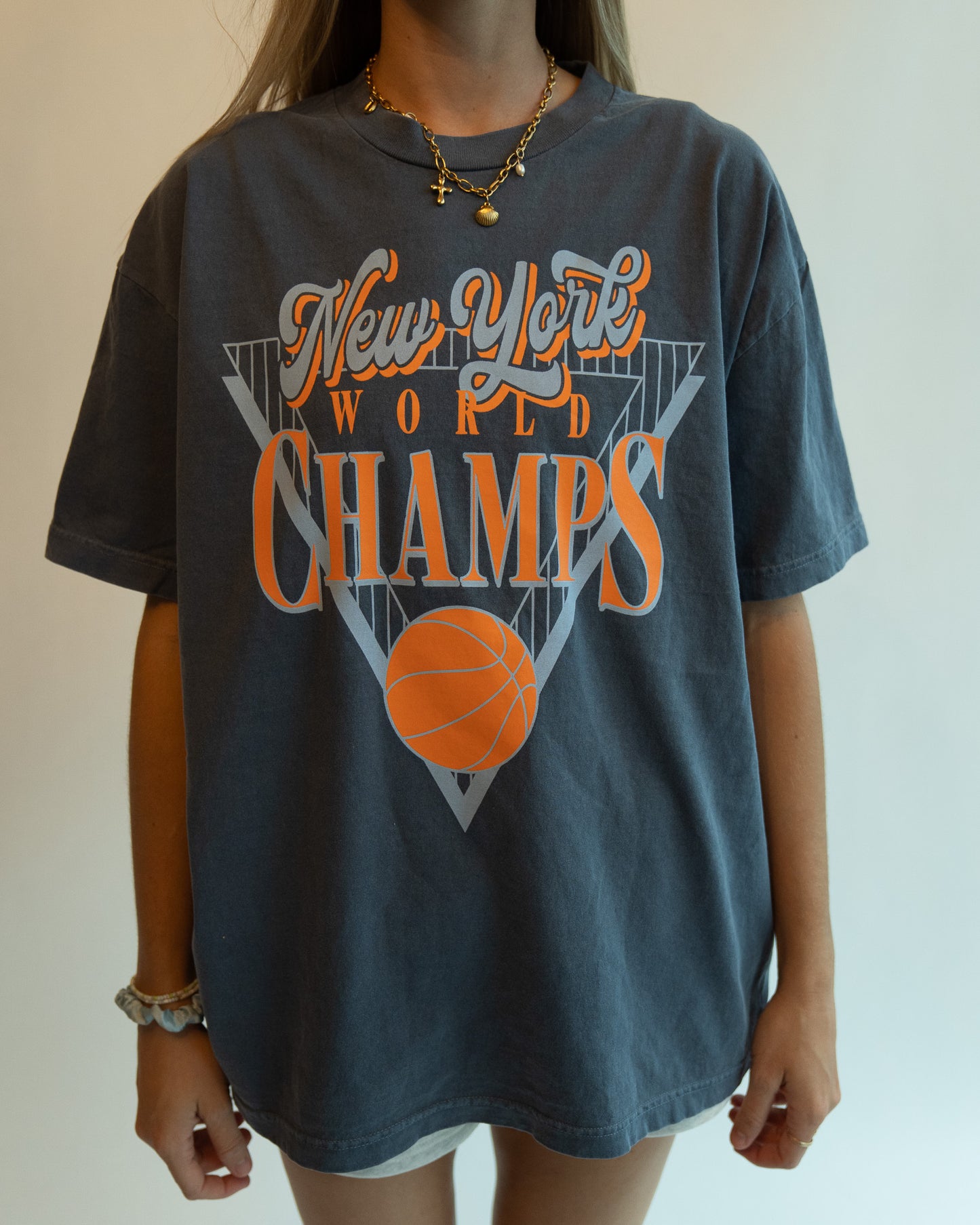 New York World Champs Vintage Tee