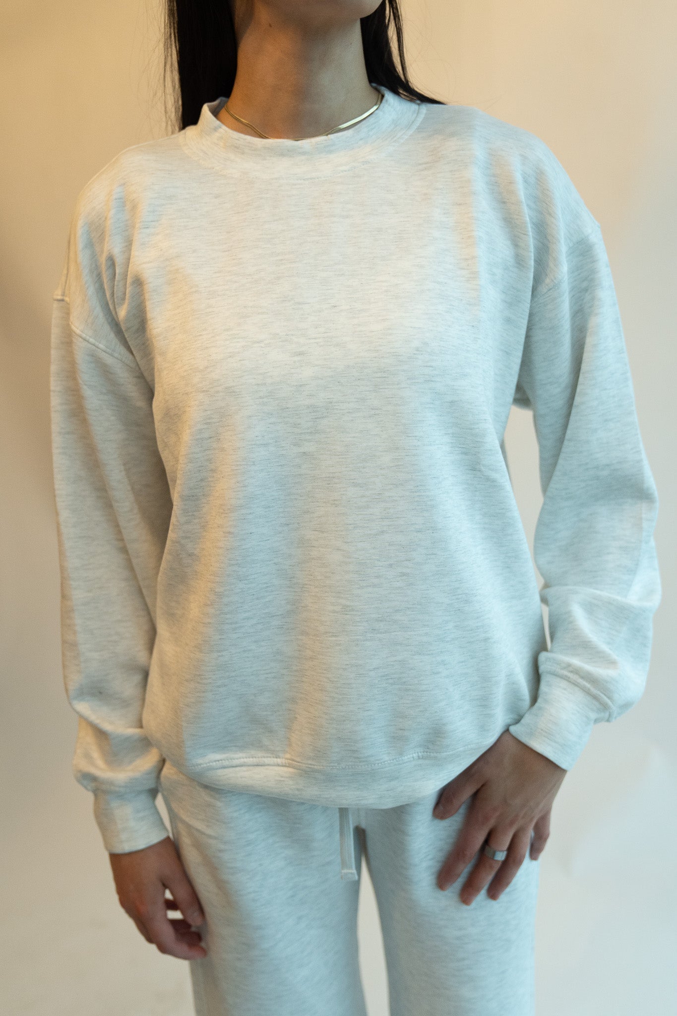 Airy Crew - Heather White