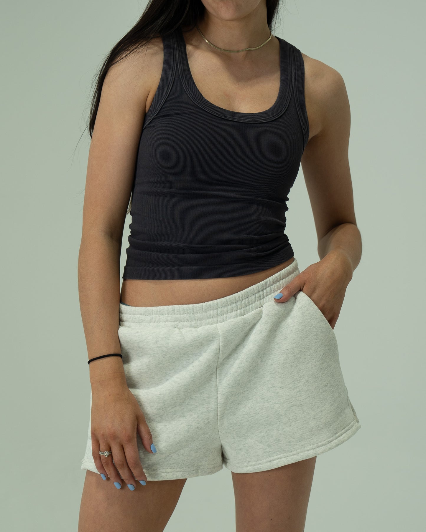 Reversible Ribbed Tank - Vintage