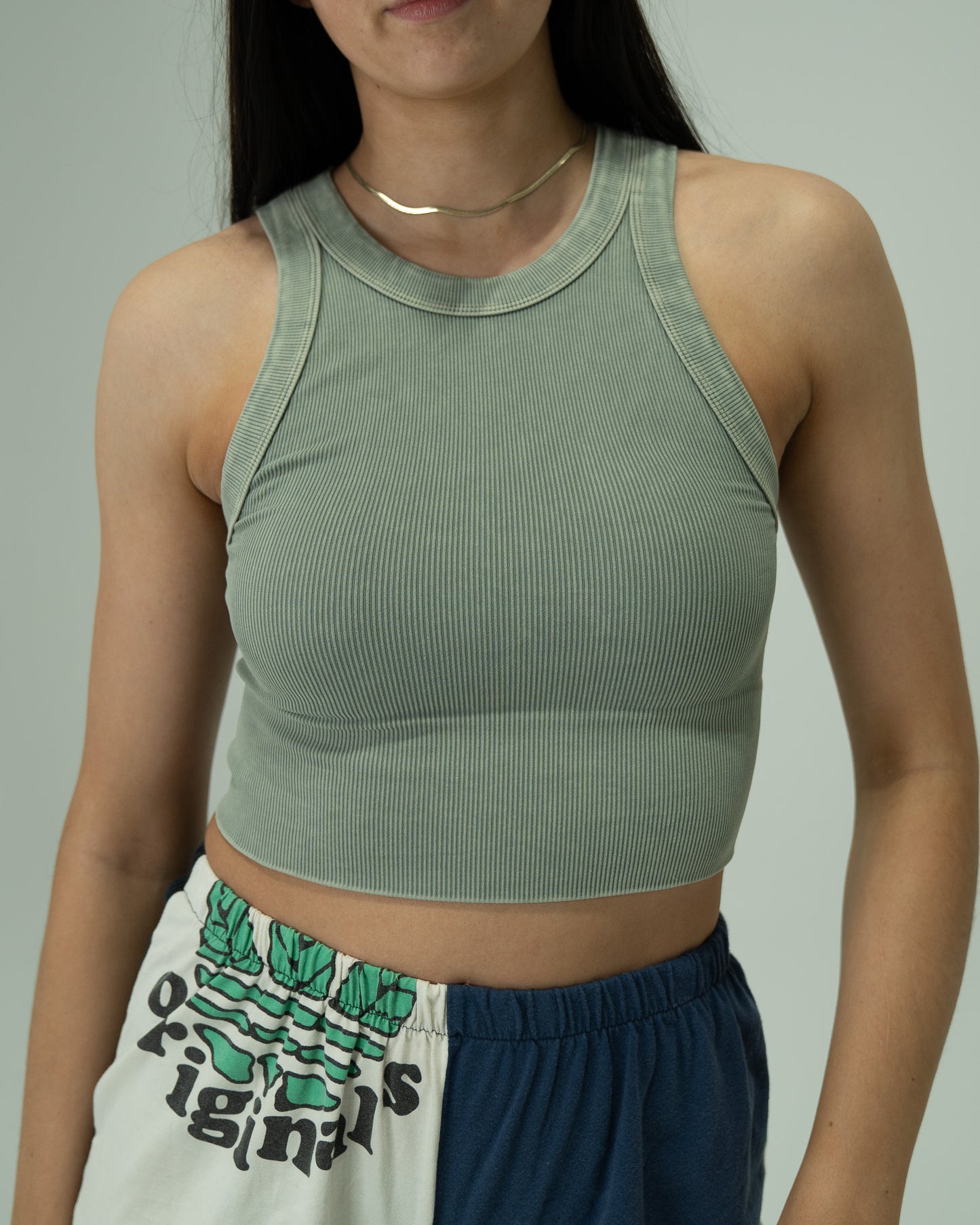 High Neck Tank - Vintage