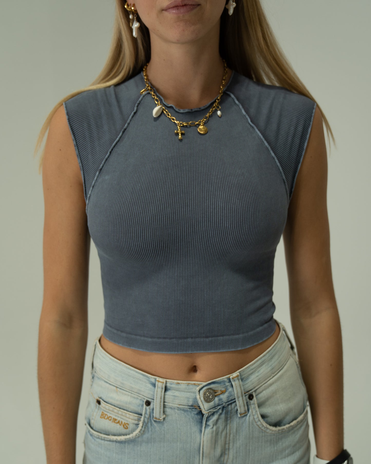 Inside Out Baby Tee - Vintage