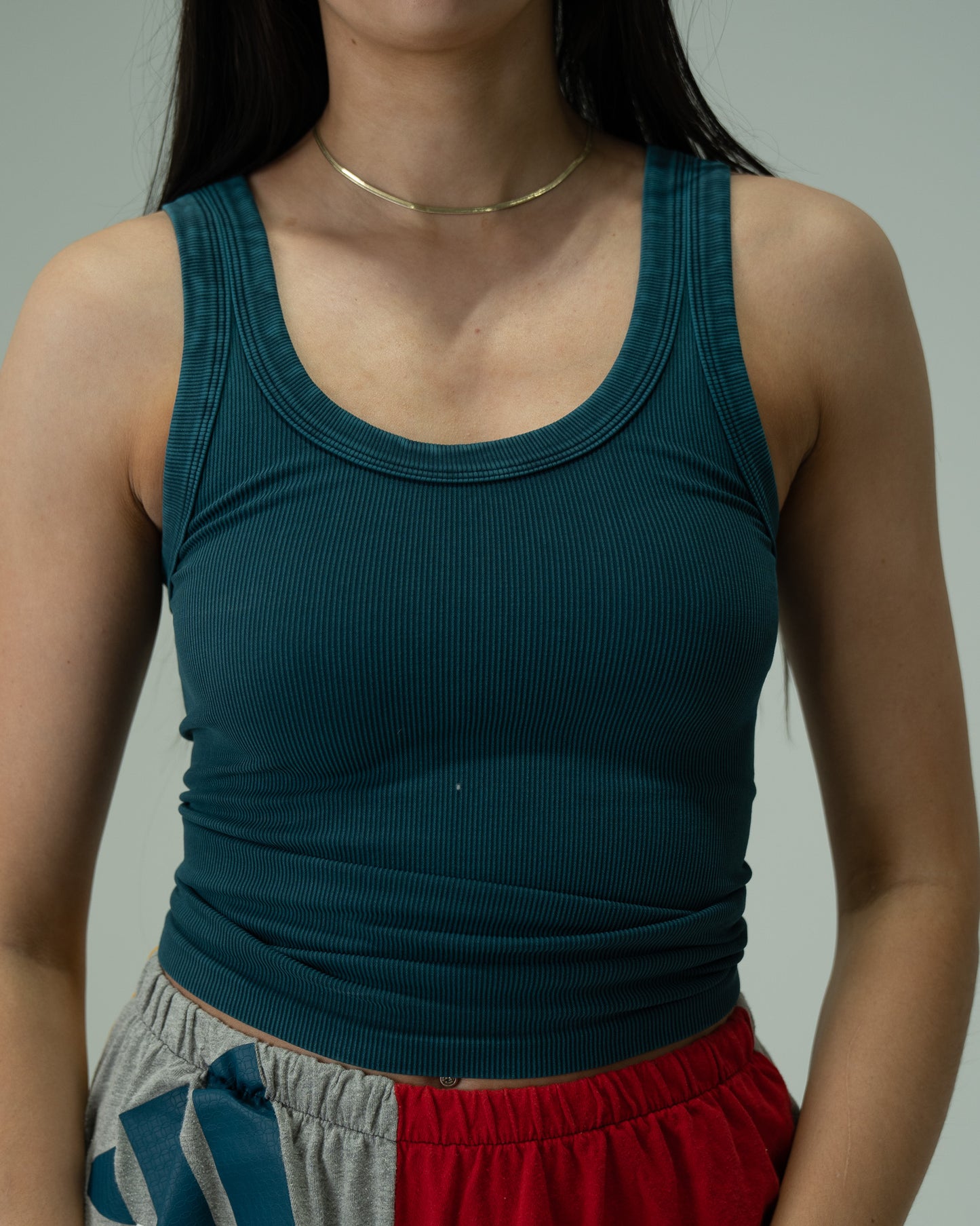Reversible Ribbed Tank - Vintage
