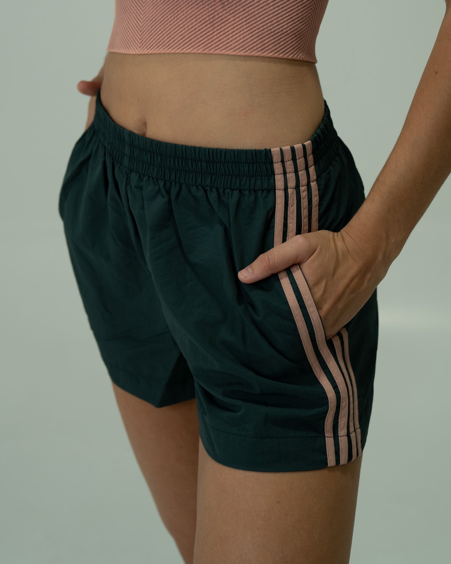 Guava Striped Shorts