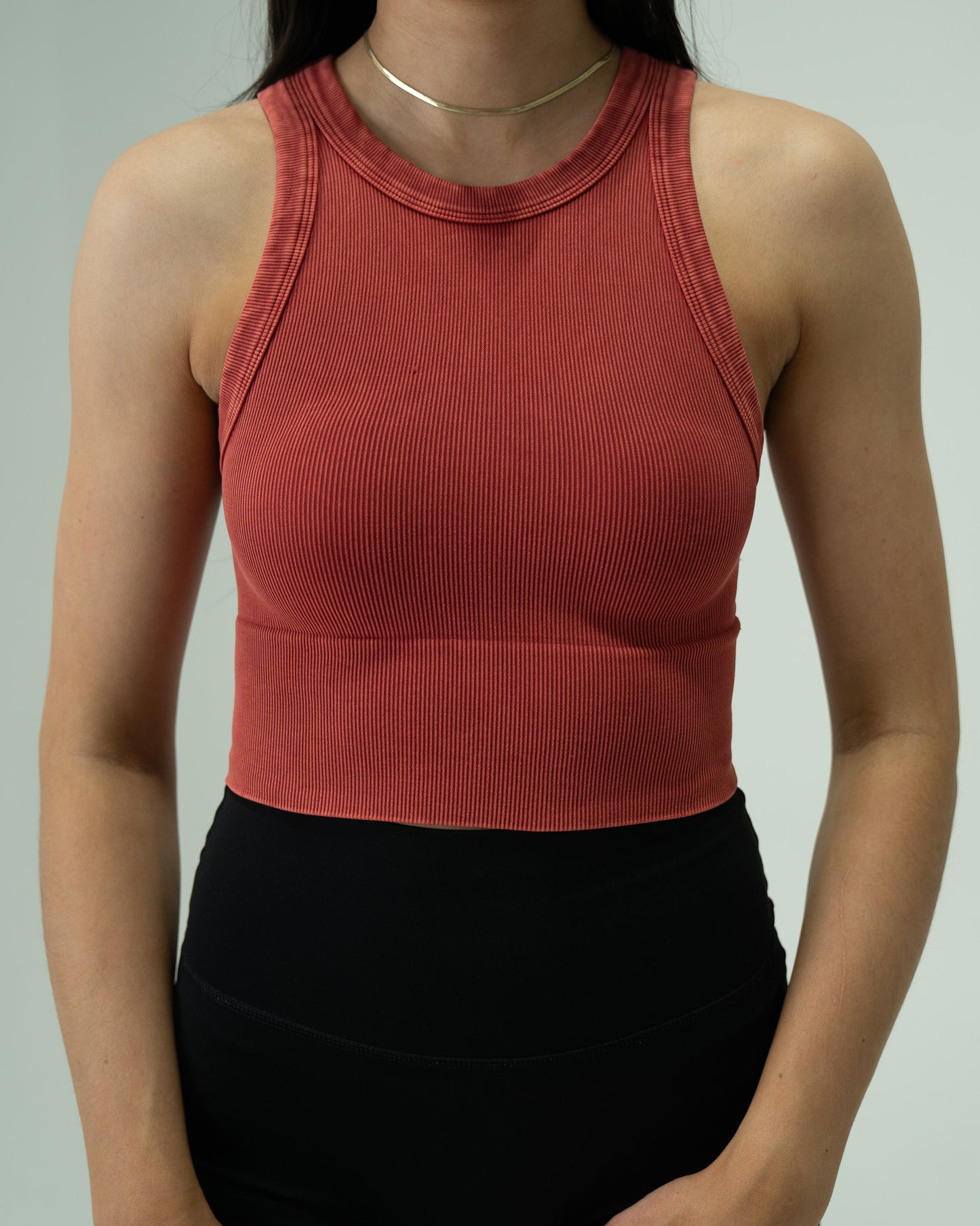 High Neck Tank - Vintage