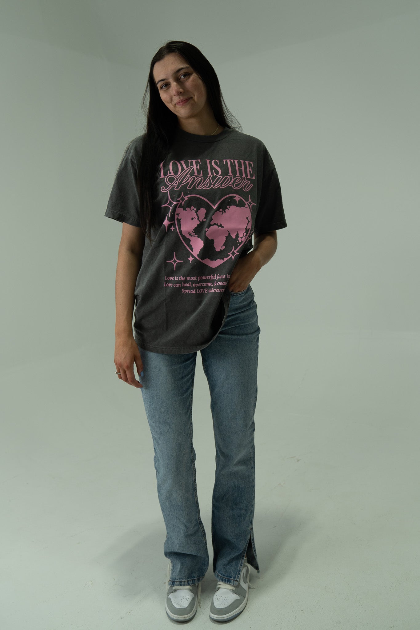 Love is the Answer Vintage Tee